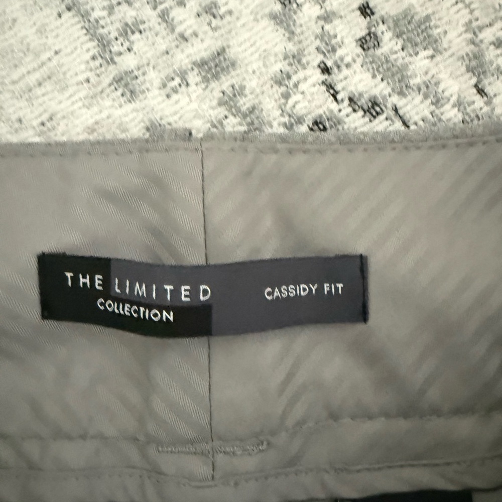 The Limited Cassidy Fit Pants Size 2 Low Rise Grey Pockets - Picture 4 of 8